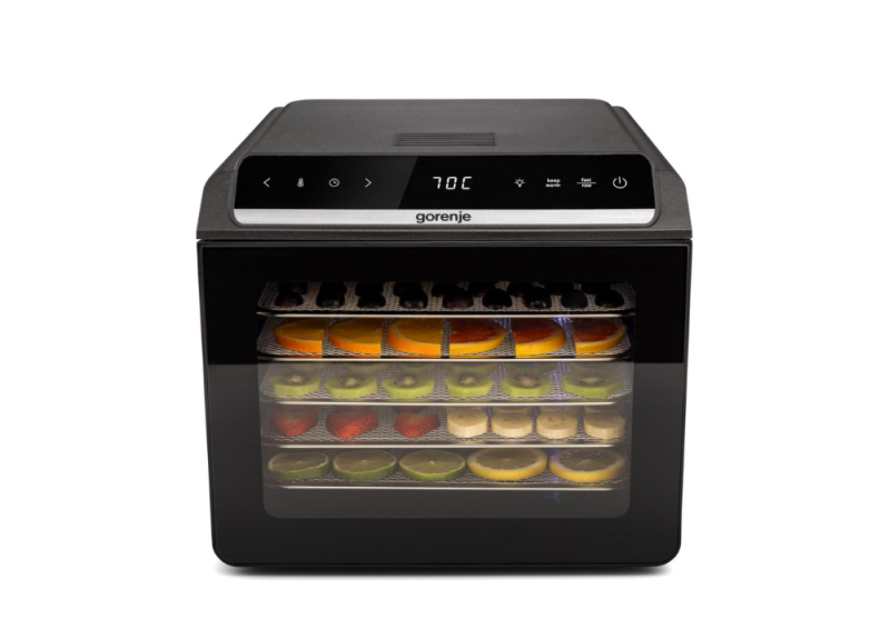 Електрична сушарка для продуктів (дегідратор) Gorenje FDK600DB 6 секцій