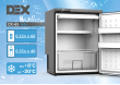 Холодильник-морозильник CR-65 Silver для вбудовування