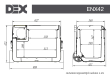 Холодильник-морозильник DEX ENX-42